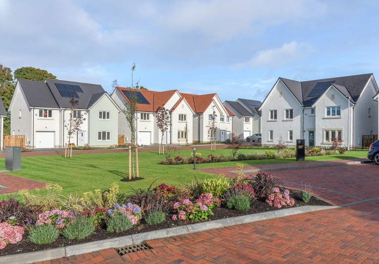 Calderwood Street Scene | 3, 4 & 5 bedroom homes for sale in East Calder