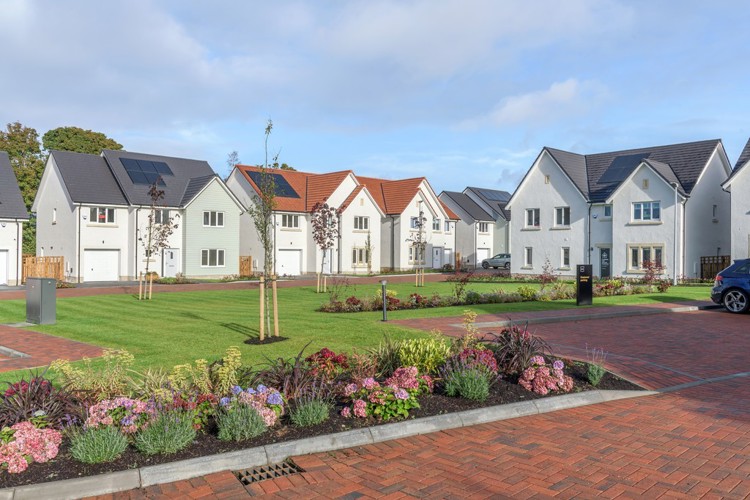 Calderwood Street Scene | 3, 4 & 5 bedroom homes for sale in East Calder