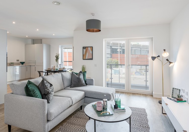 Burwell Apartments FF 1 Bed Netherhall Kitchen Diner