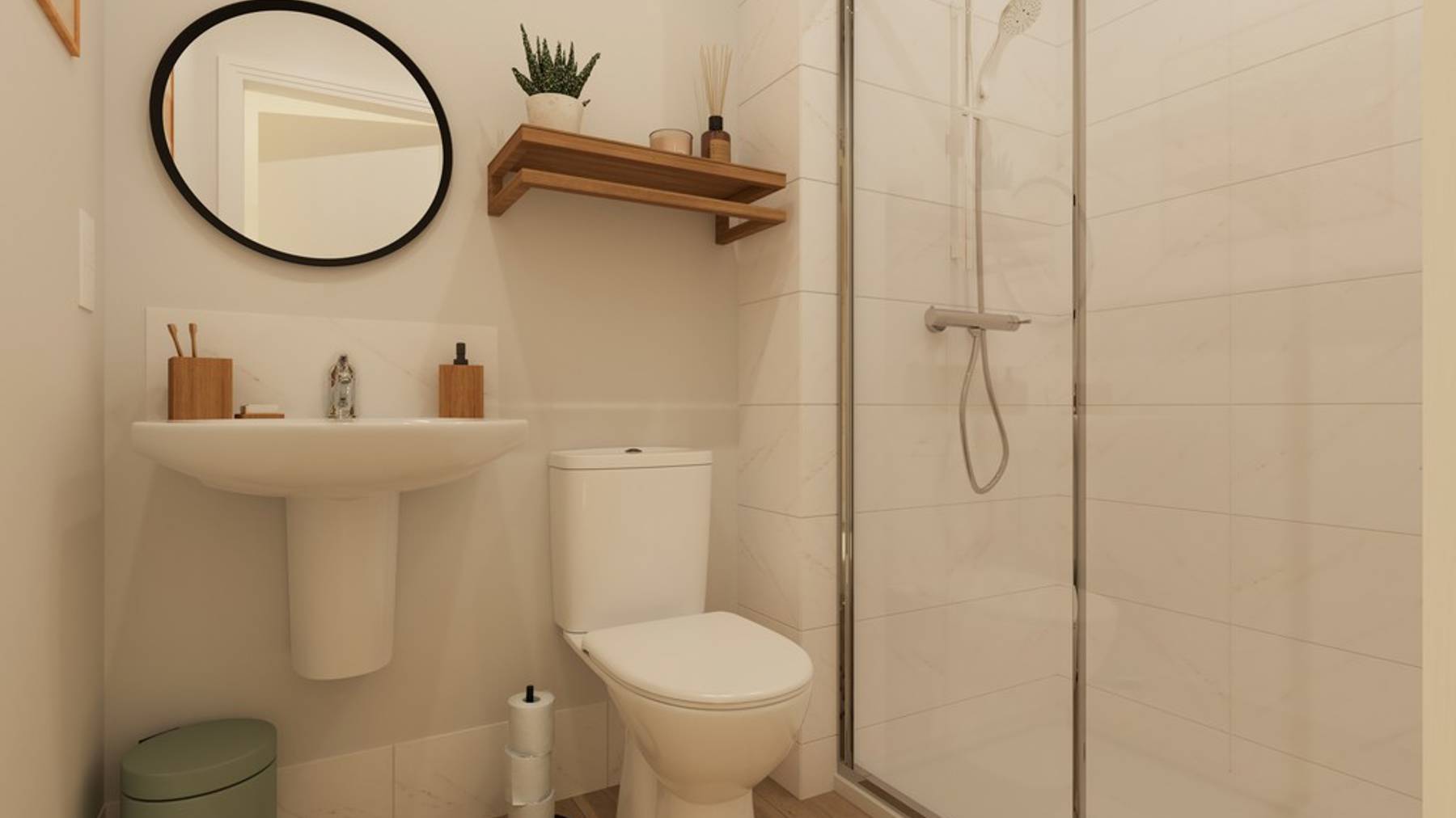 Hale Apartment Ensuite CGI Waterbeach, Cambridge