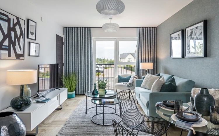 Vb2050991 20220826 Cala Homes Sequoia Meadows Apartment 1 Bed Living Kitchen Dining 002 1600X995
