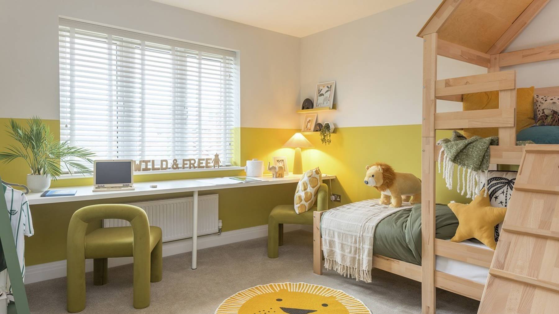 Photography of Cala's 4 bedroom Walnut showhome at Nobel Park. Houses for sale in Didcot, Oxfordshire. 