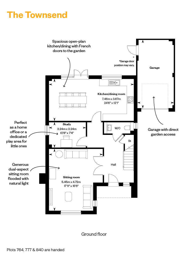 Floorplan of house for sale in Winchester, Hampshire