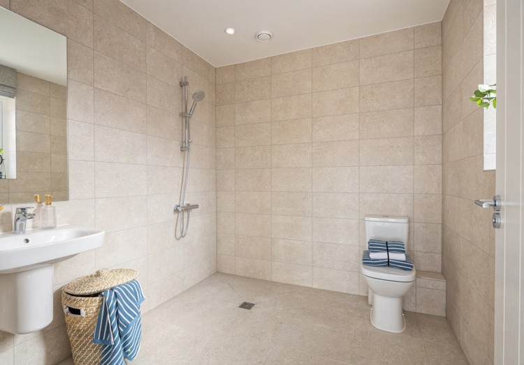 Adaptability for a wetroom