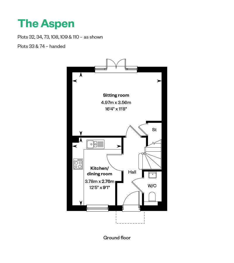 Floorplan of house for sale in Crowthorne