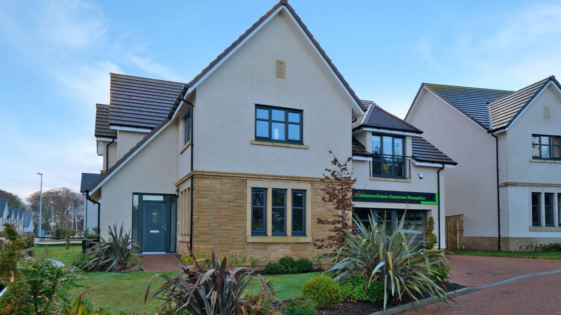 Final 5 bed new build homes for sale at Craibstone, by Cala Homes