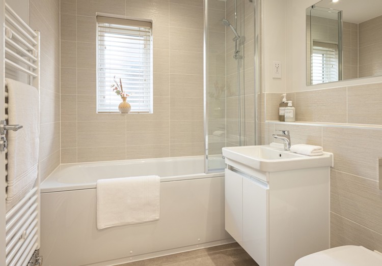 Bathroom of house for sale in Winchester, Hampshire