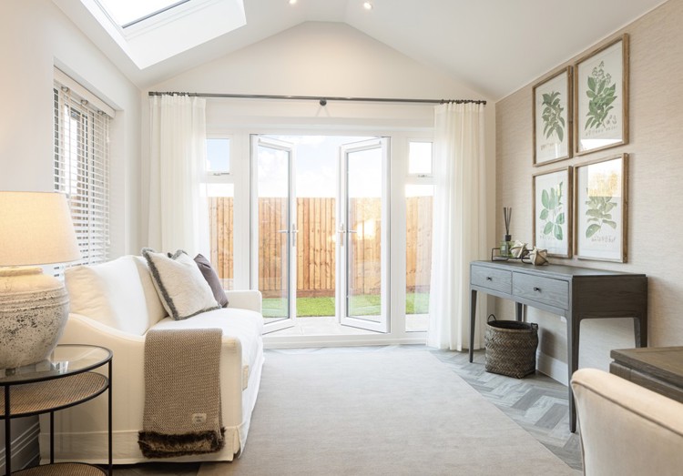 The laurel family room