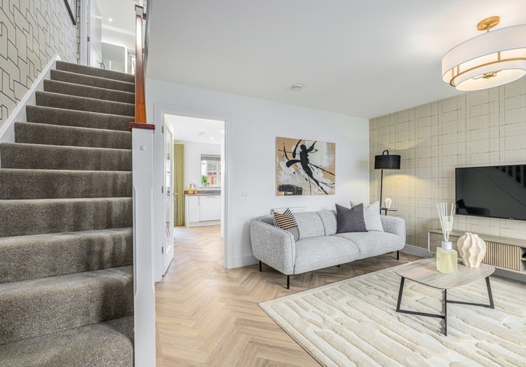 3 bedroom showhome | generous lounge 