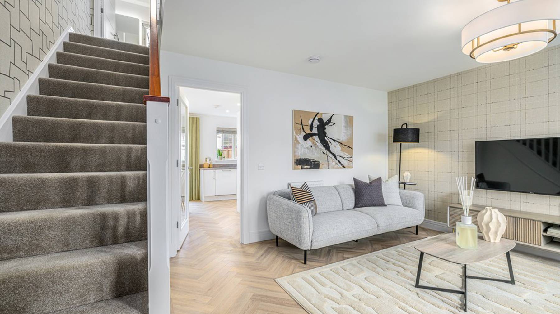 3 bedroom showhome | generous lounge 
