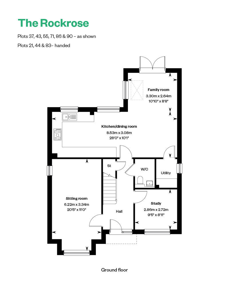 Floorplan of house for sale in Crowthorne