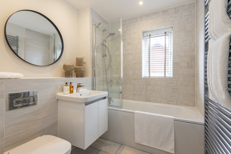 Family bathroom of houses for sale in Crowthorne