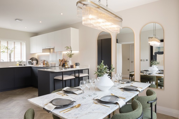 The Twinberry, Samuel Gardens Kitchen Dining 