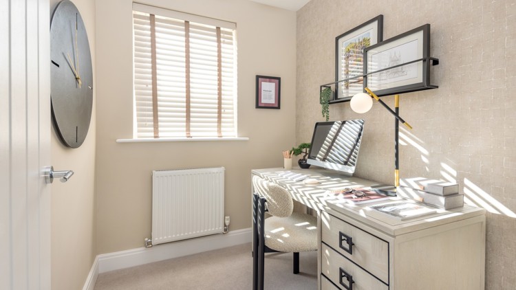 Study of house for sale in Winchester. Kings Barton at The Green,
