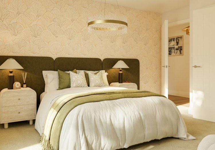 Hale Apartment Bed1 CGI Waterbeach, Cambridge