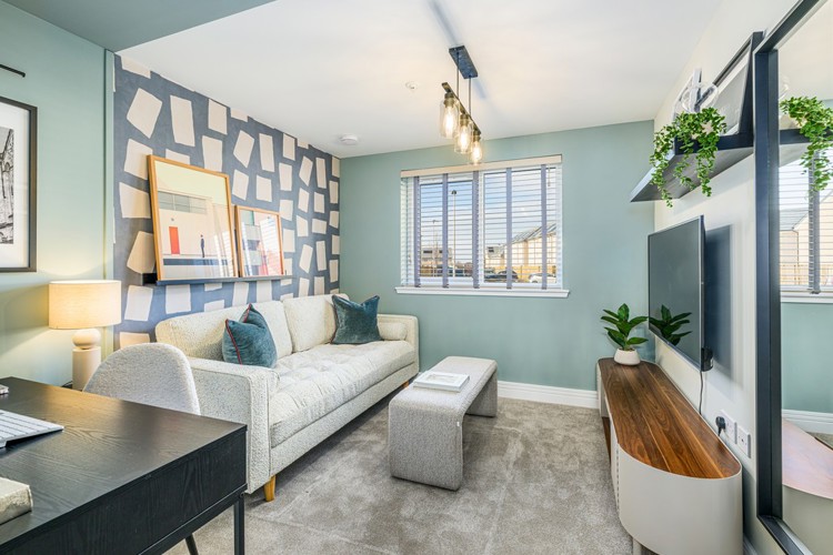 3 bedroom show apartment | versatile third bedroom
