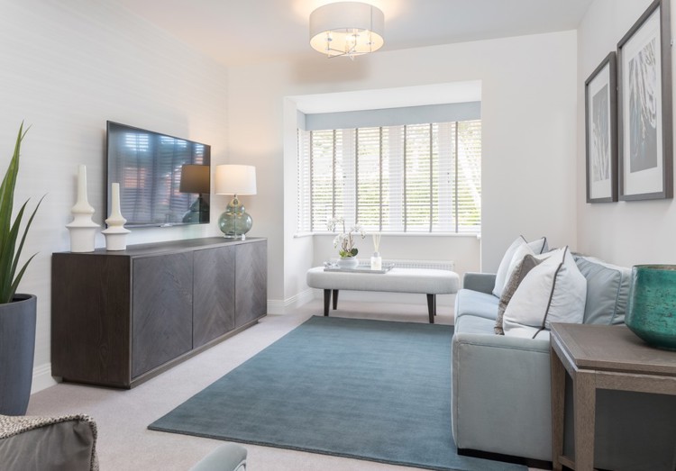 Living room photography of homes for sale in Egham
