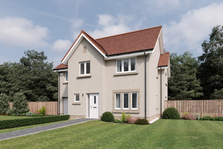 The Cairn External CGI | 4 bedroom home for sale in Millerhill