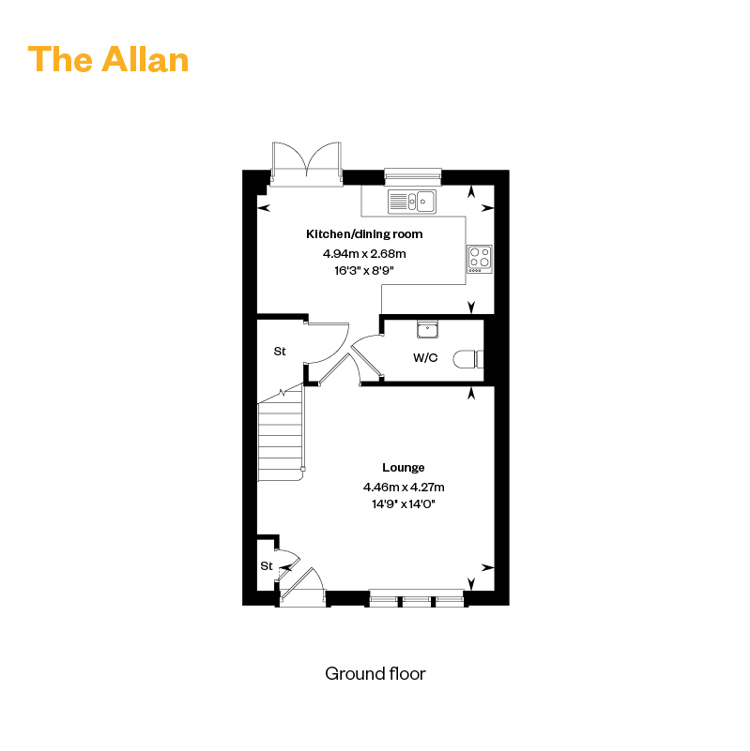7010327 CALA EAST West Craigs Phase 2 Floorplans Web The Allan GF 800X1200px
