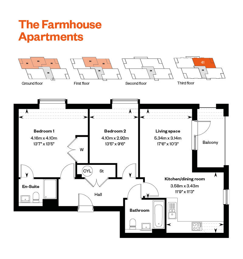 Maple croft Egham Farmhouse Apartments 