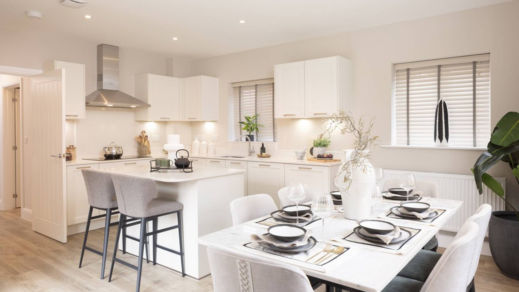 Showhome image of the Rowan at Knightwood Chase. Four bedroom home for sale in Fordingbridge