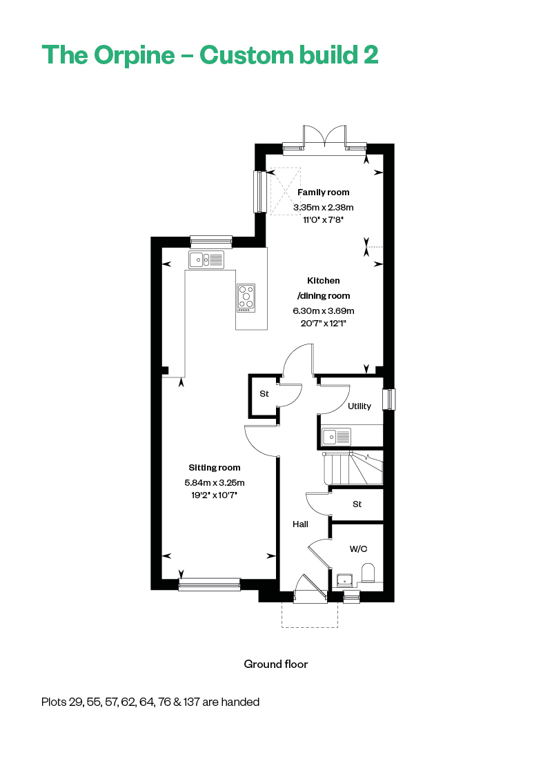 Samuel Gardens Floorplans The Orpine CB2 GF