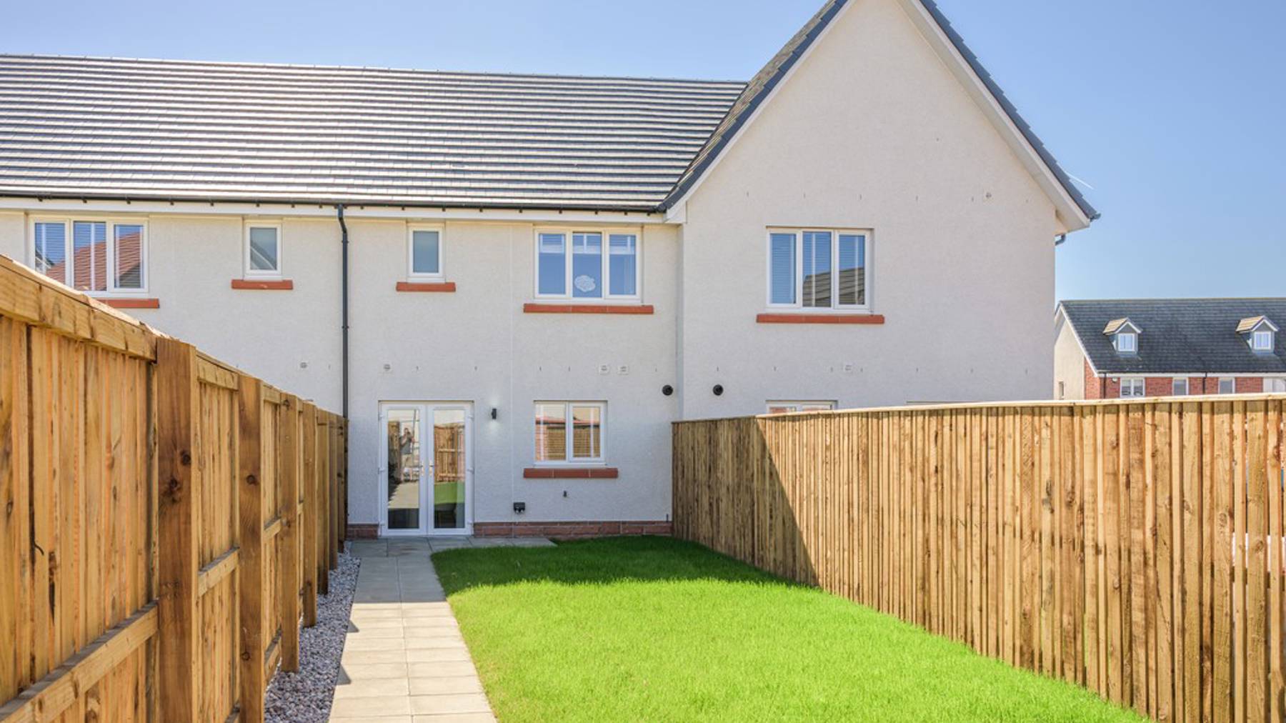Millgate Lawns | showhome exterior | 3, 4 & 5 bedroom homes for sale in Winchburgh