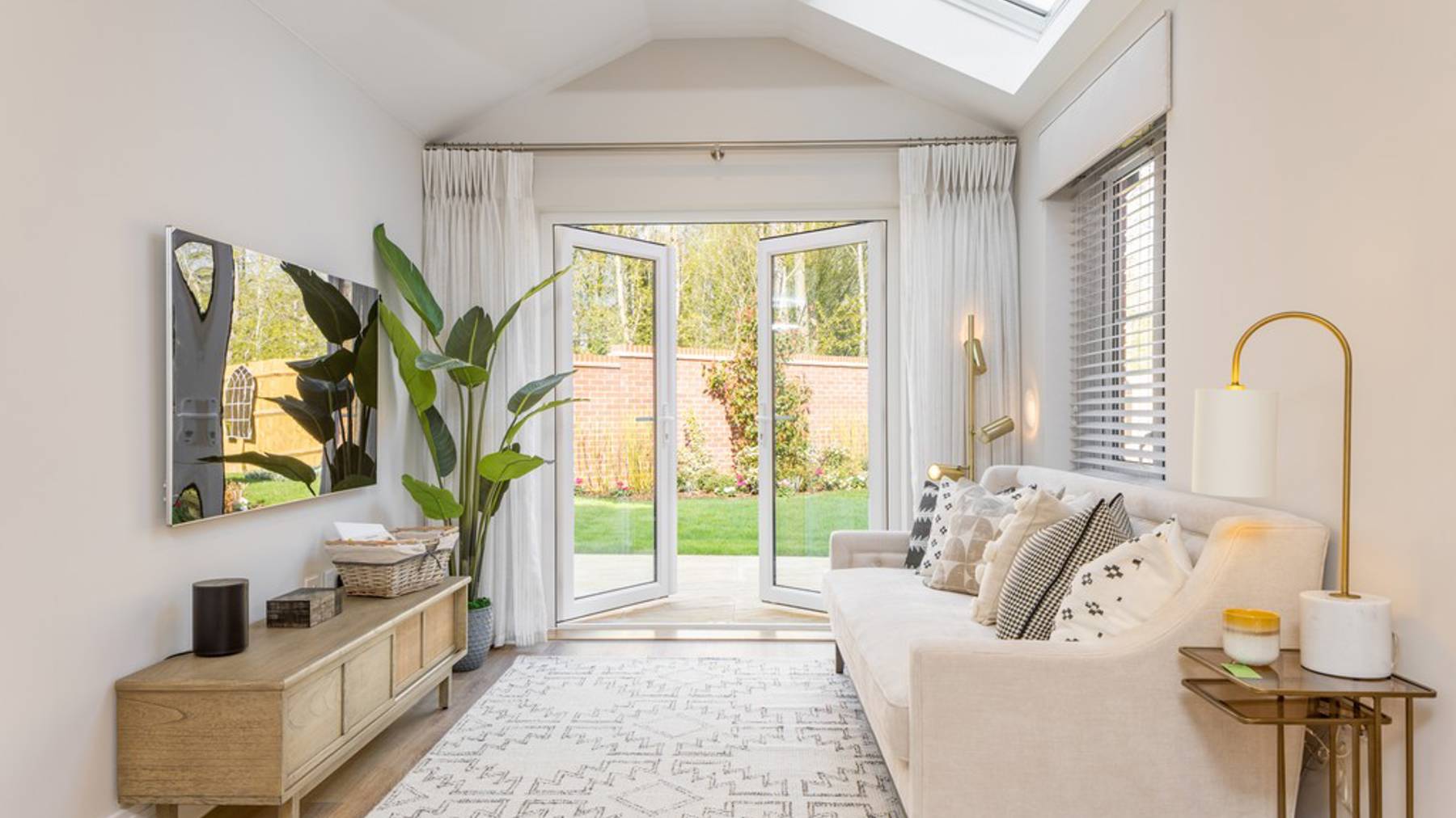 Netherhall Gardens The Madingley Sitting Room With French Doors To Garden