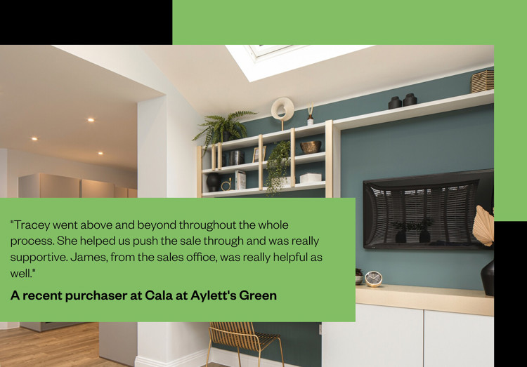 an Aylett's Green customer testimonial