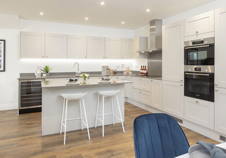The Whitebeam, Samuel Gardens, Kitchen Dining Room 