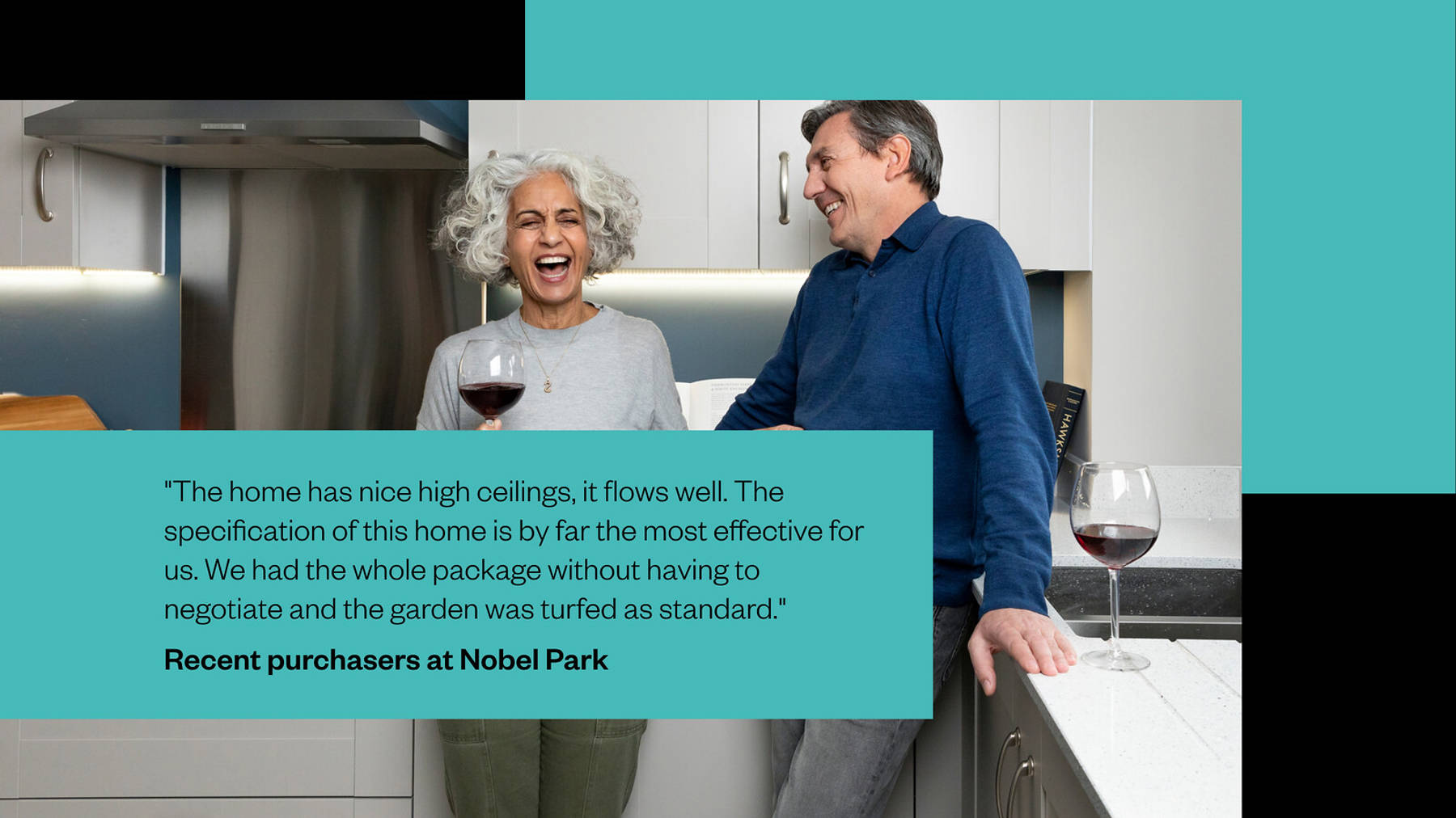 Cala at Nobel Park. Customer Testimonial. New homes in Oxfordshire.