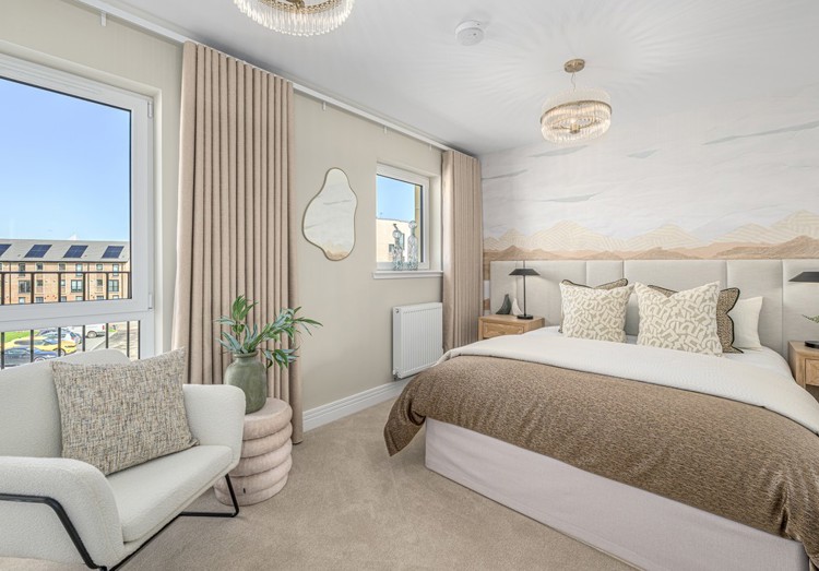 4 bedroom townhouse for sale | principal bedroom with bi-fold wardrobes 