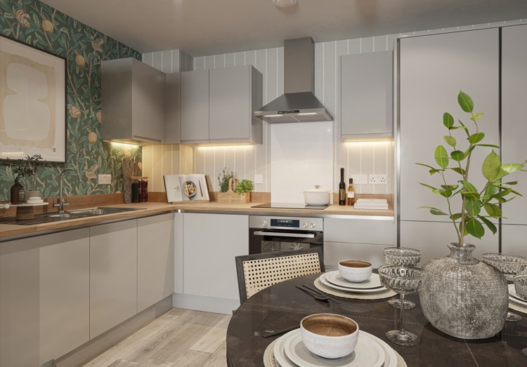 Kitchen of flat for sale in Winchester