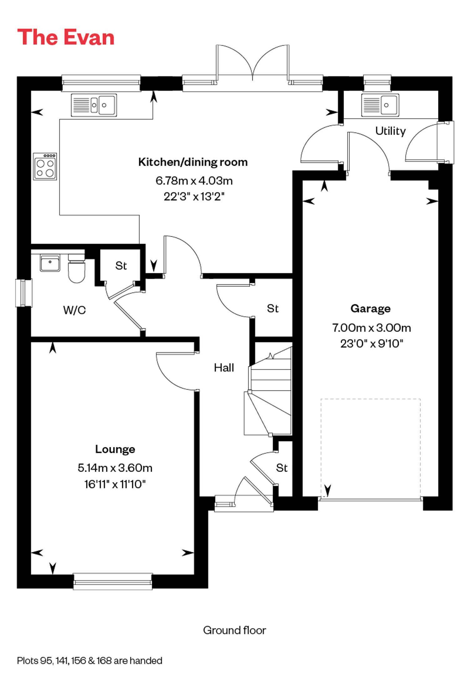 7793850 CALA WEST SCOTLAND CORNHILL VILLAGE The Evan Ground Floor