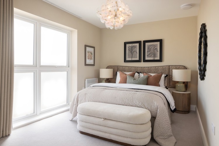 Bowke House ground floor show apartment | bedroom one
