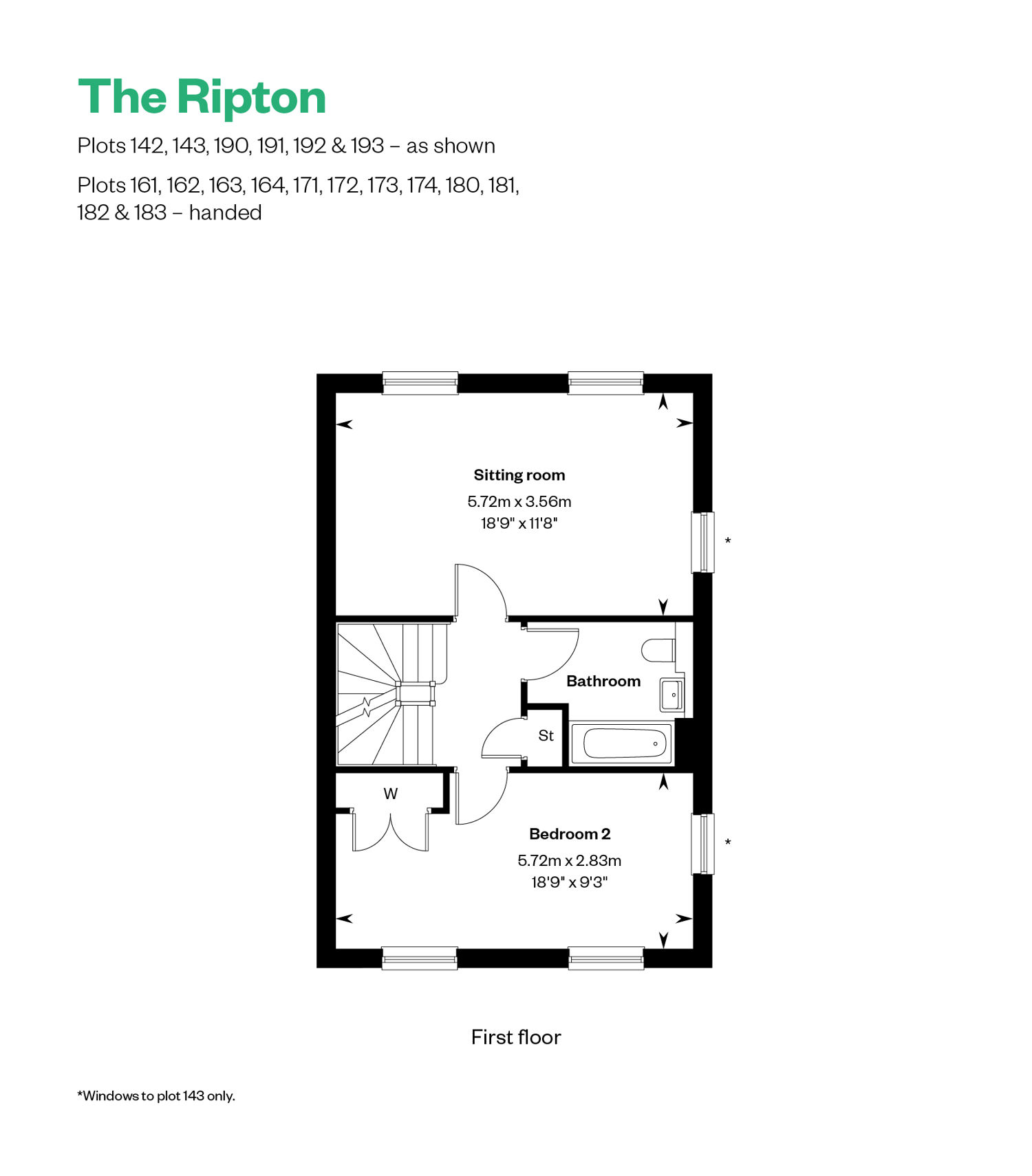 Netherhall Gardens The Ripton FF Plan