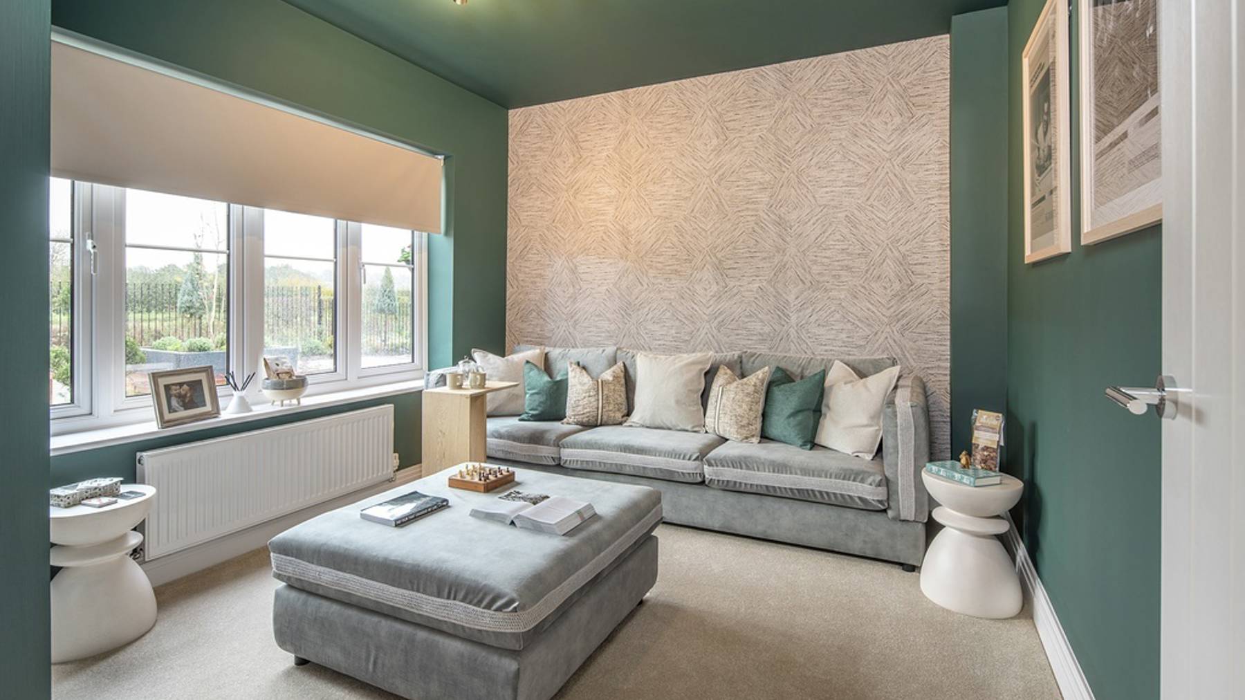 Photography of Cala's 4 bedroom Walnut showhome at Nobel Park. Houses for sale in Didcot, Oxfordshire. 