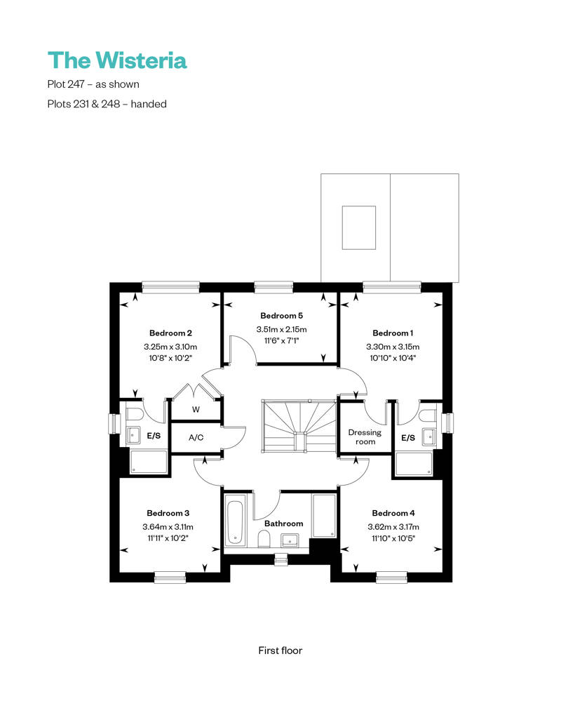 Floorplan of house for sale in Wimborne