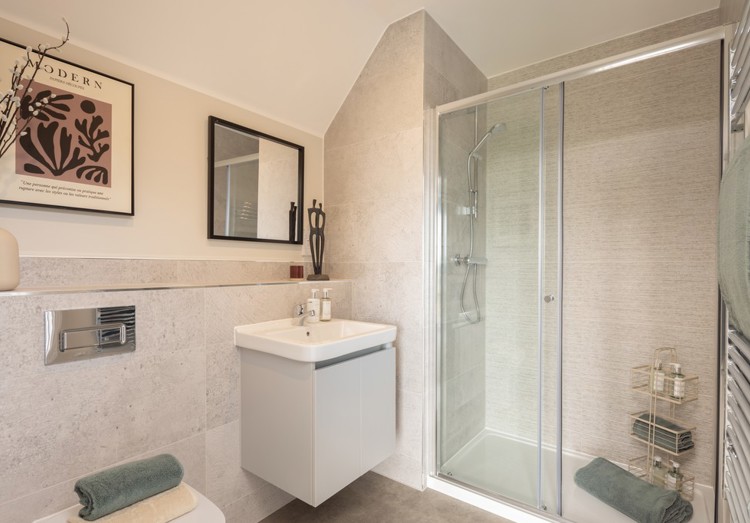 The Gloster Bedroom2 Ensuite Cala At Waterbeach, Cambridgeshire