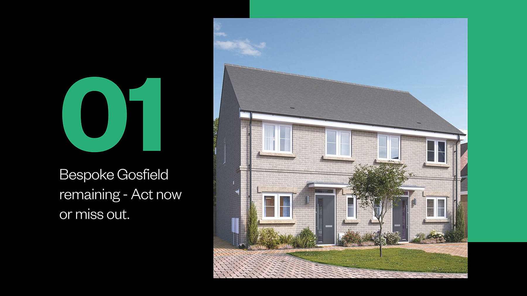 Final Bespoke Gosfield Remaining At Hampton Lakes