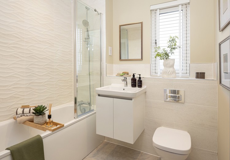 Bathroom of house for sale in Winchester, Hampshire