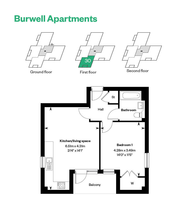 The Burwell Apartments Plot 30 Netherhall Gardens, Cambridge