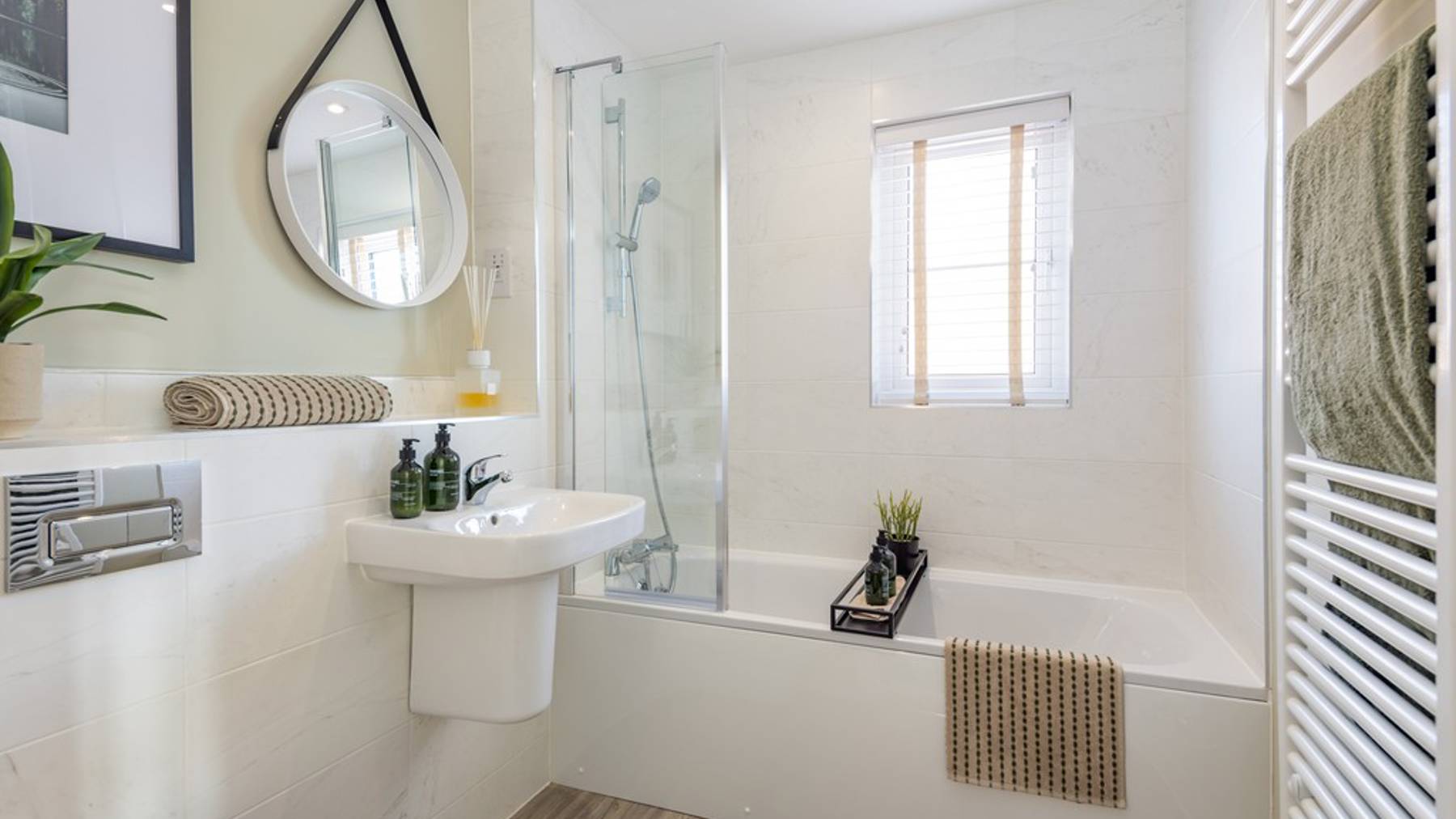 The Fir Bathroom Wivenhoe Gardens, Essex