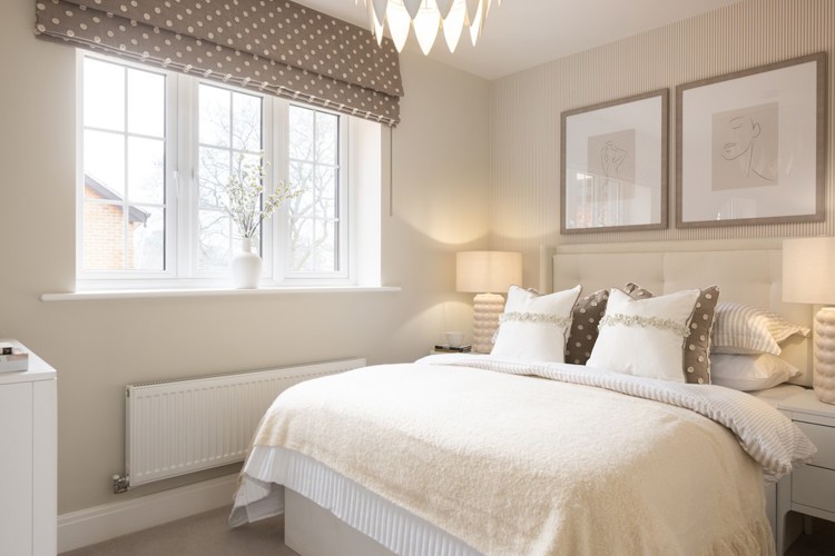 Showhome image of the Rowan at Knightwood Chase. Four bedroom home for sale in Fordingbridge