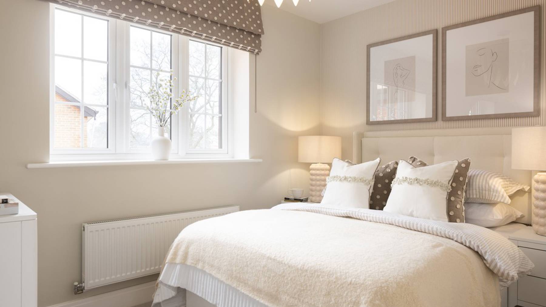 Showhome image of the Rowan at Knightwood Chase. Four bedroom home for sale in Fordingbridge