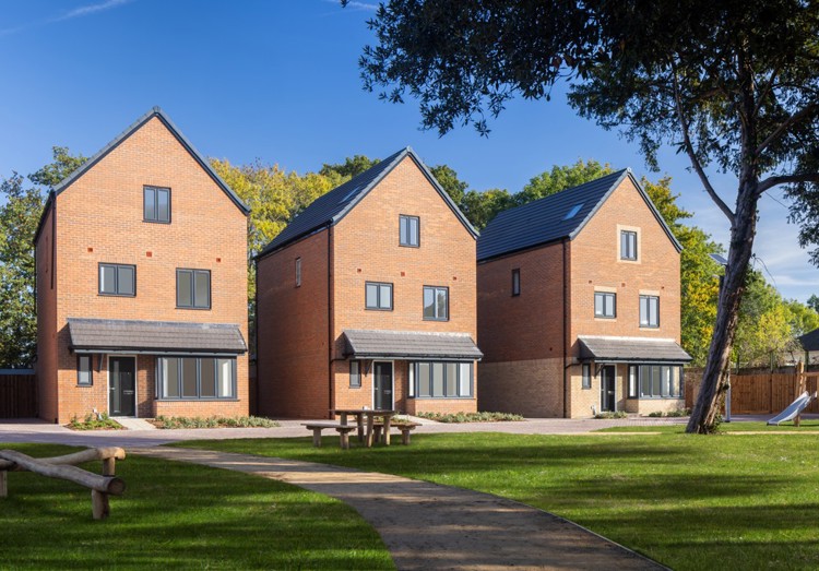4 bedroom detached houses for sale Egham Surrey with green space