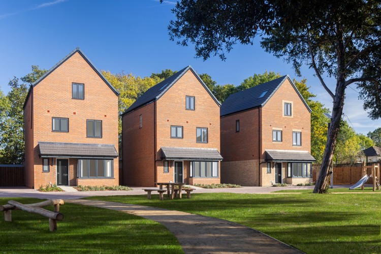 4 bedroom detached houses for sale Egham Surrey with green space