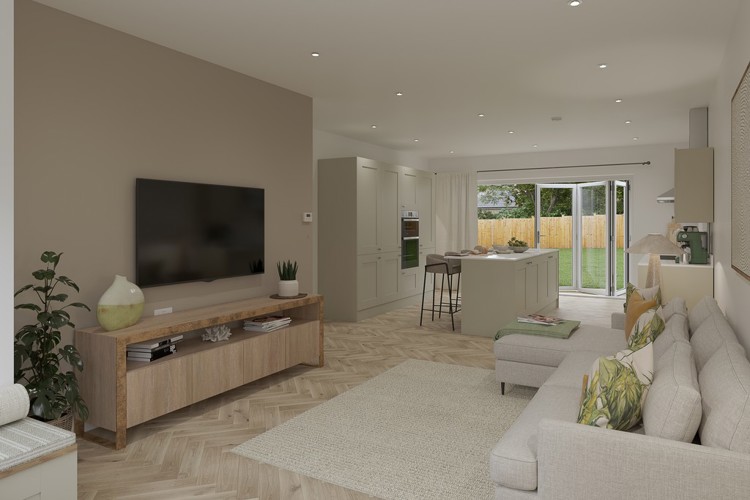Kitchen/family room, 5 Bedroom Houses For Sale In Potters Bar