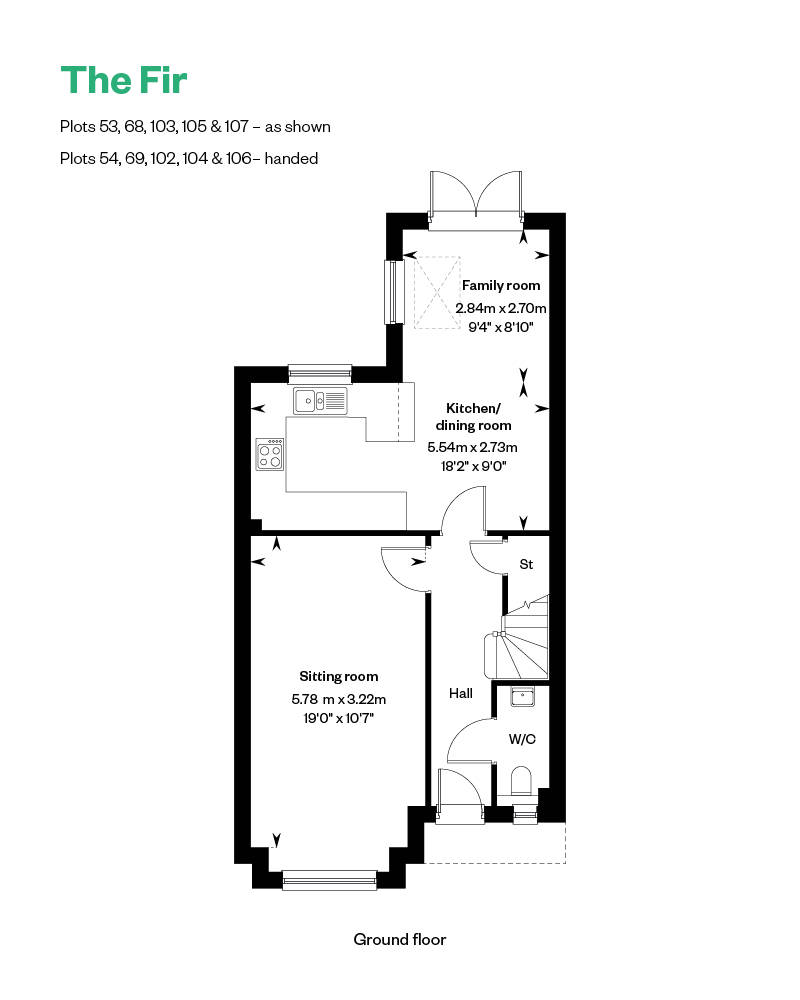 Floorplan of house for sale in Crowthorne