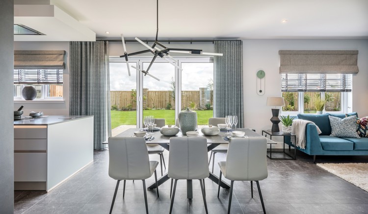 Vb1854810 20210810 Cala Homes Balgray Gardens Moncrief Kitchen Family Dining 003 1600X933